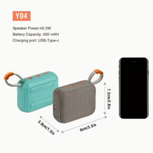 Portable Wireless Speaker with Long Battery Life, Stereo Sound, Wireless for Outdoor