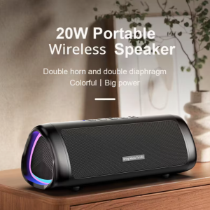 Portable Wireless Speaker with 20W Stereo Sound, IPX5 Speaker, Travel